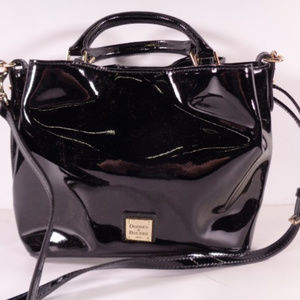 Dooney and Bourke Black Patent Leather Purse